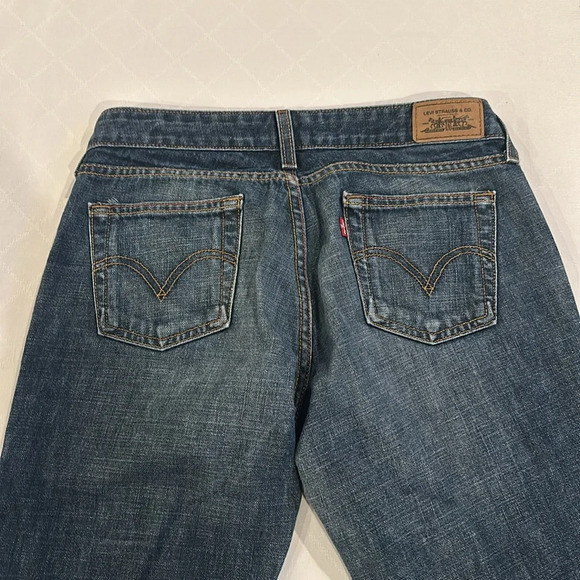 Levi’s women’s vintage 545 low boot cut jeans size 6 EUC - Picture 6 of 7